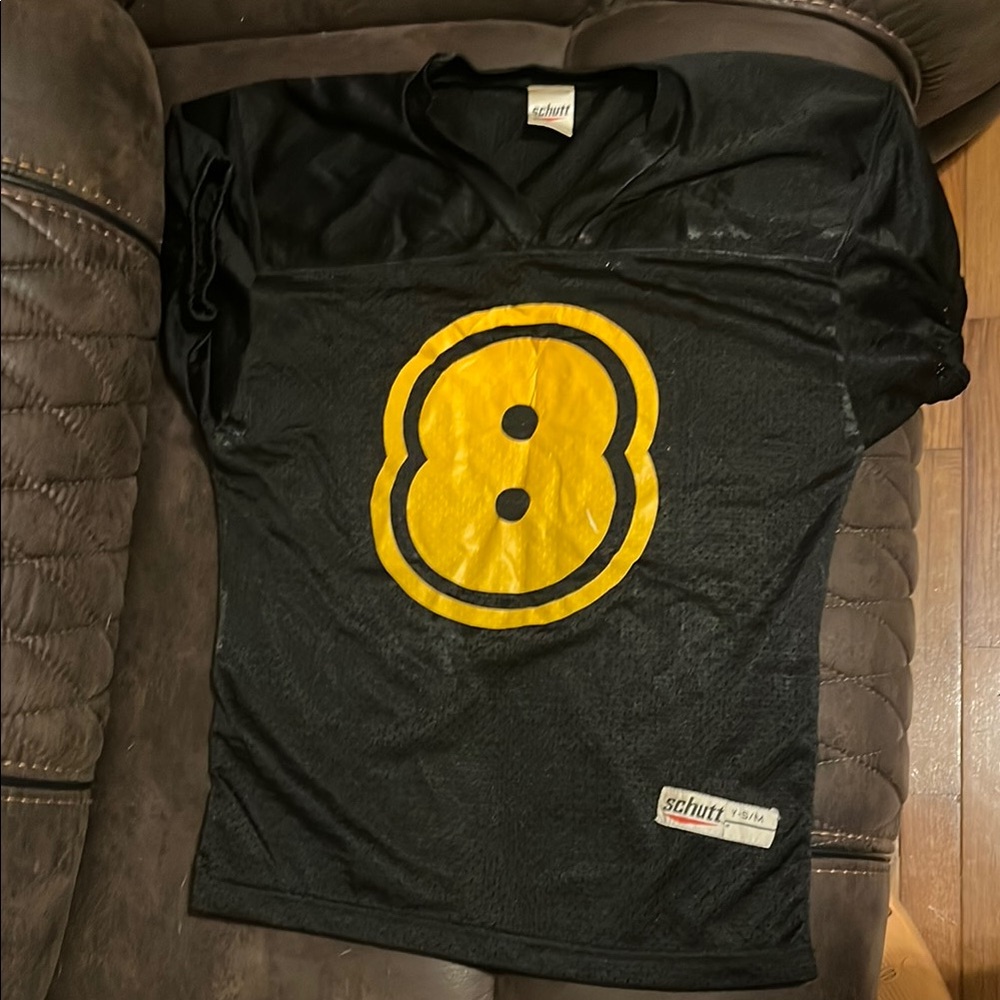 Schutt Kids Black and Yellow Jersey